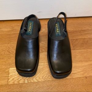 Slingback platform clogs Camper Misia lookalike